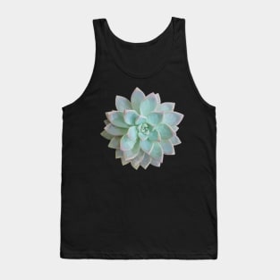 Low Poly Green Succulent Tank Top